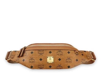 MCM Fursten Belt Bag, Designer Leather Waist Bag