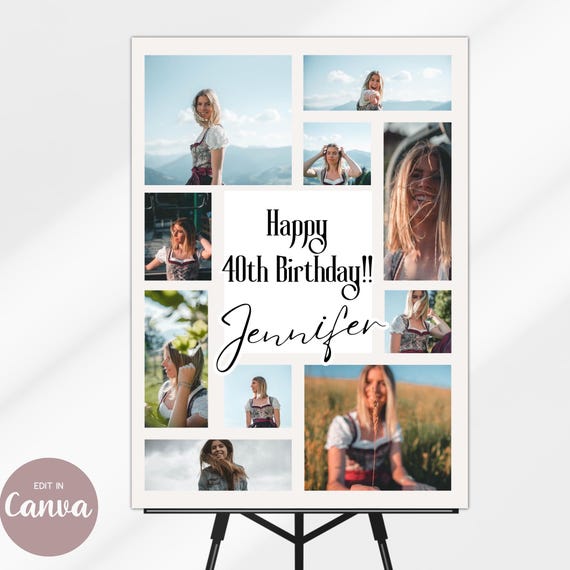 Poster Personalizzato Per Festa Di Compleanno Adulti – Motivo Champagne 0,3x0,9 M – Scegli Età 18 21 30 40 50 60 70 Anni
