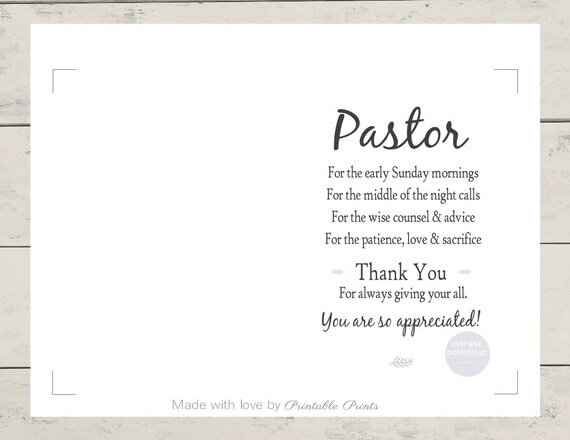 Pastor Appreciation With Bible Verse Card Ubicaciondepersonas cdmx gob mx