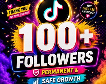 TikTok – ponad 100 prawdziwych obserwujących | Szybka dostawa | Natychmiastowy wzrost Twojego profilu | Bezpieczne i trwałe