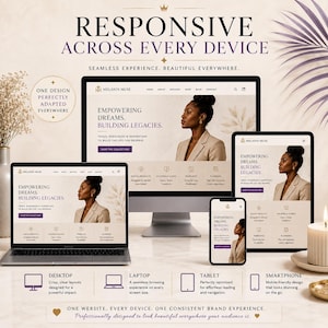 Landing Page Bundle displayed on a laptop showing modern website templates including SaaS, startup, AI, business, eCommerce, portfolio, and dashboard designs built with HTML5, React, Next.js, Bootstrap, Tailwind CSS, Vue, and Angular for web developers and designers.
Responsive