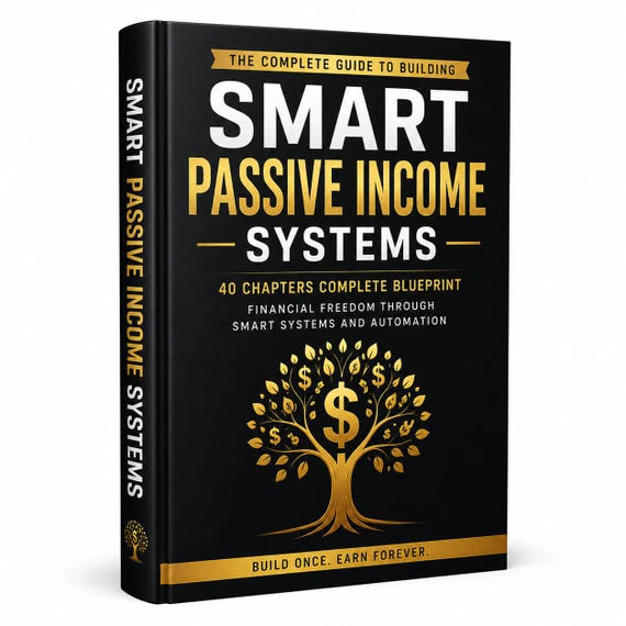 Passive Income Systems Guide | Online Business, AI Automation & Financial Freedom Ebook