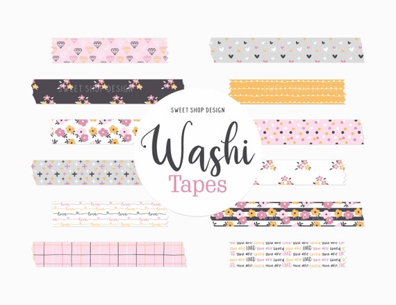 How to Decorate your Planner with Washi Tape - Curtains are Open