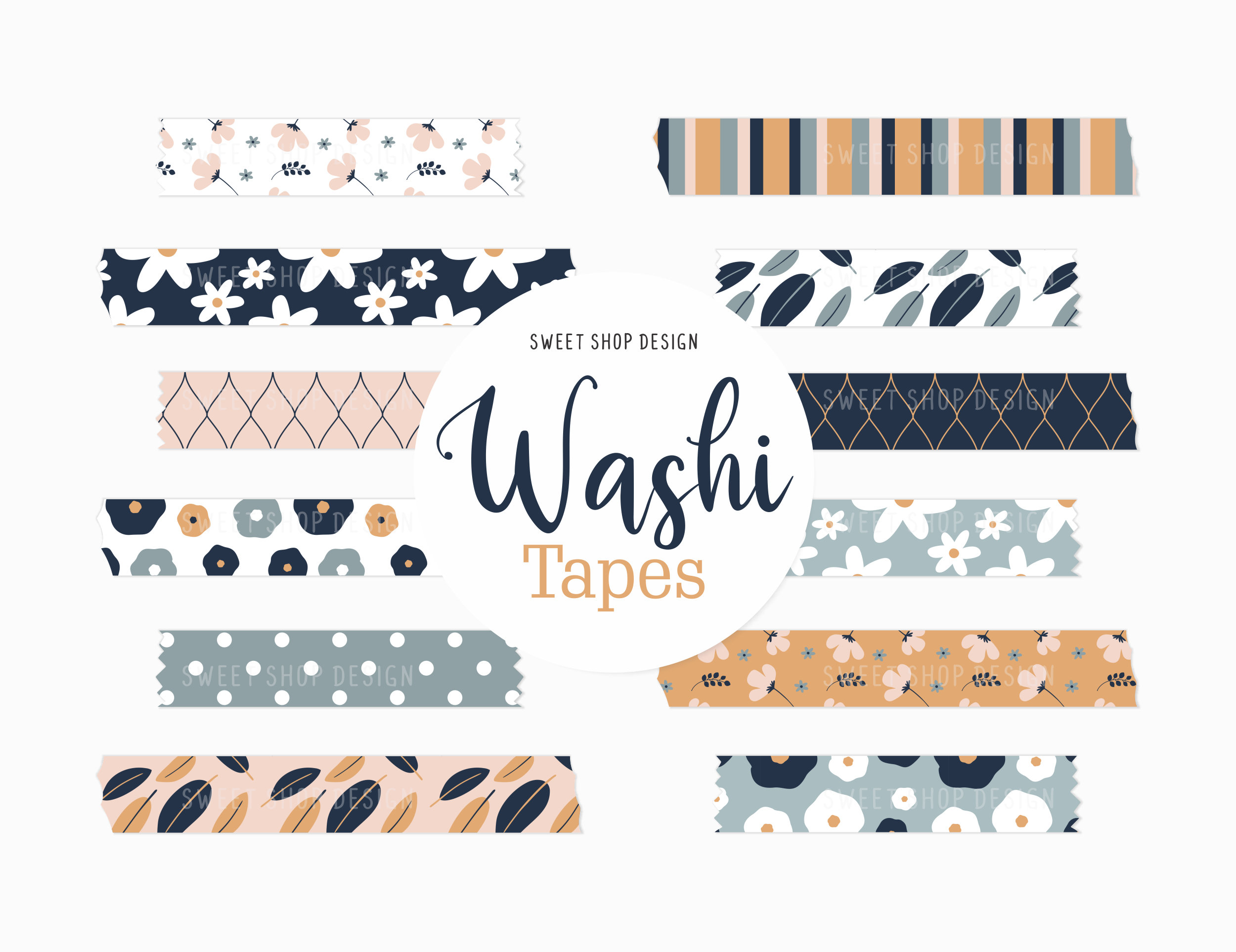 Digital Washi Tape Clipart NEUTRAL SAFARI, Graphics with Animal Prints,  Safari Prints For Digital Planner, Goodnotes