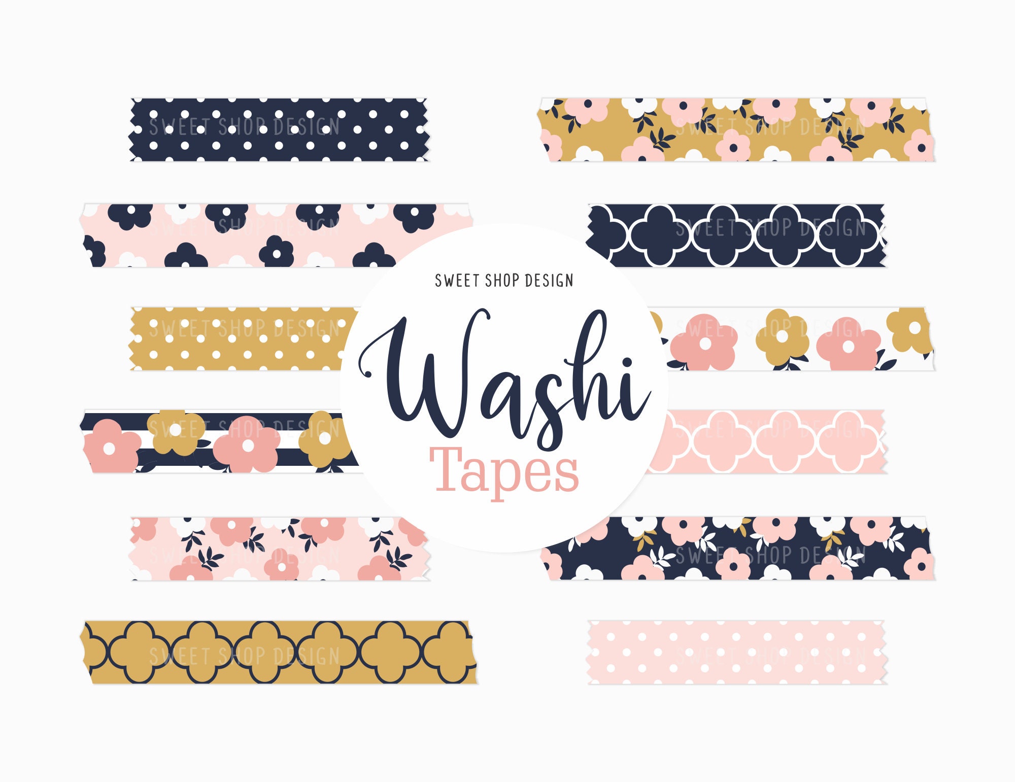 Digital Washi Tape Clipart BOHO RAINBOWS, Graphics with Rainbows Stripes  Dots For Digital Planner, Goodnotes