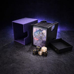 Premium handgjord Riftbound Deckbox Galaxy tillverkad i Tyskland