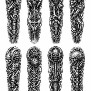 blå ärmtatuering, tatueringsärm, blommig ärm, benärmtatuering, tatueringsstrumpa, helärmad tatuering, botanisk ärm, feminin ärm