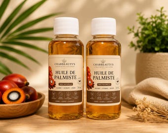 Pure Natural Palm Kernel Oil (Multi-Purpose Vegetable Oil for Skin and Hair) 50 ml