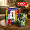 Official FIFA World Cup 2026 Panini Sticker Collection - 3 Collector Boxes, +150 Sealed Packs & Premium Hardcover For Football Fans product logo