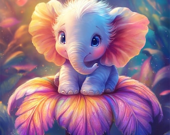 Libro para colorear de adorables animales bebés — 50 páginas — DESCARGA INSTANTÁNEA - Edita desde tu teléfono