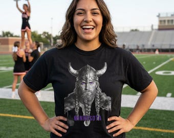 Norse Warrior Viking Shirt, Minnesota Pride Comfort Colors Tee