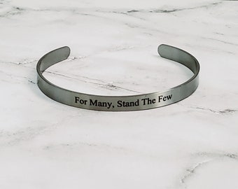 USMA Class Motto Bracelet, Silver, All Years, West Point,Proud West Point Mom,Personalized Cuff Bracelet,Military Jewelry,personalized gifts