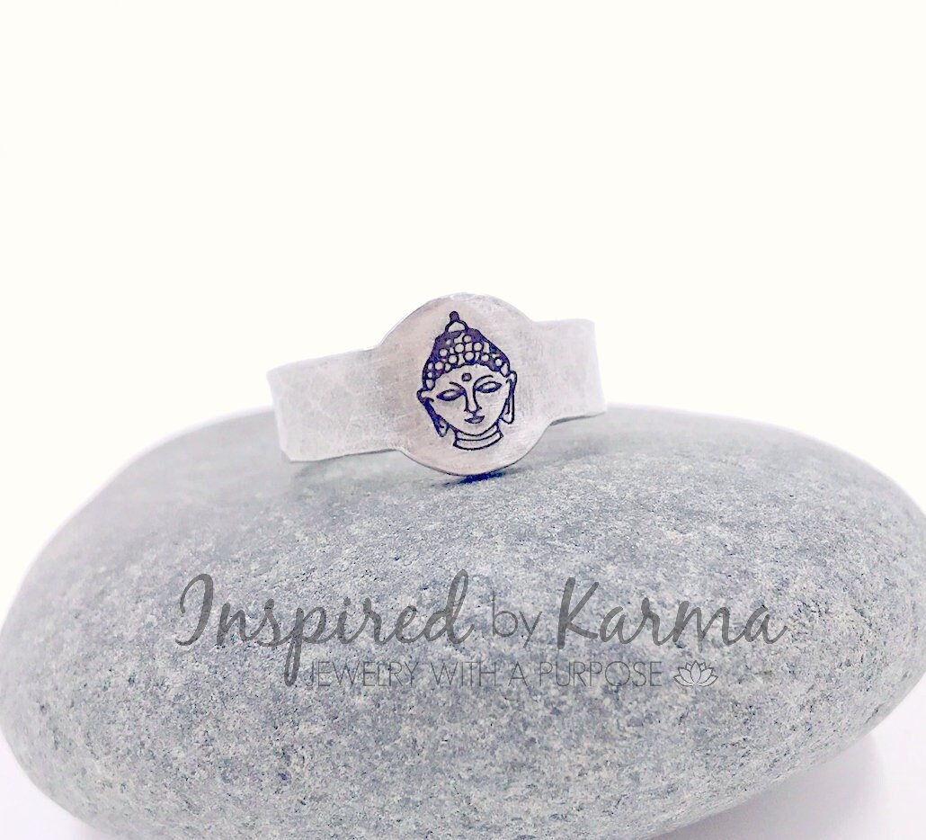 Buddha Ring,yoga Ring,zen Jewelry,meditation Ring,buddhism Jewelry ...