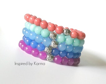 Gemstone Mala Bracelet