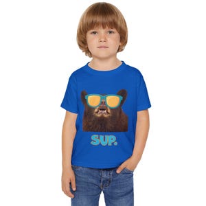 Maglietta per neonati e bambini con orsetto super cool immagine 14