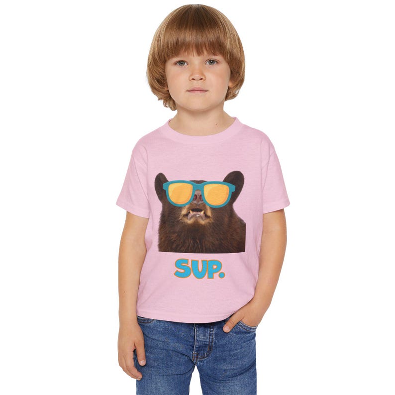 Maglietta per neonati e bambini con orsetto super cool immagine 16