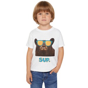 Maglietta per neonati e bambini con orsetto super cool immagine 12