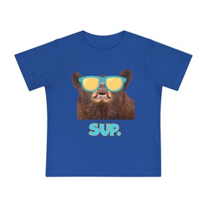 Maglietta per neonati e bambini con orsetto super cool immagine 4