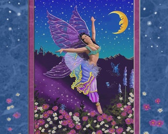 Hada del sol, impresión 8x10, arte de hadas, impresión de hadas, bailarín de hadas, impresión de baile, arte de baile, hada de la bailarina, arte bailarín, impresión de bailarina, bailarín del vientre