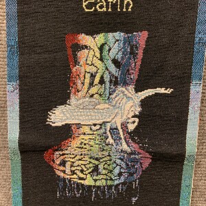 The Elements. A tapestry bell pull image 3