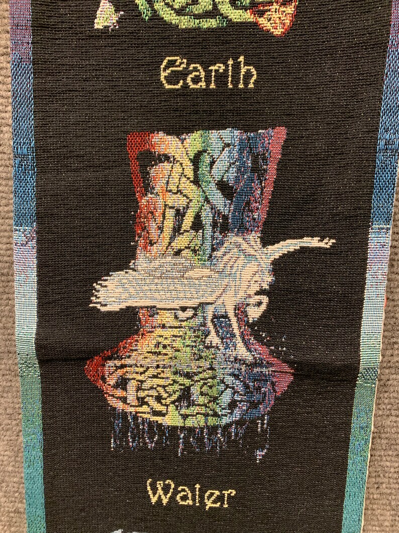 The Elements. A tapestry bell pull image 3