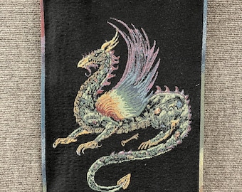 Clockwork Dragon Tapestry