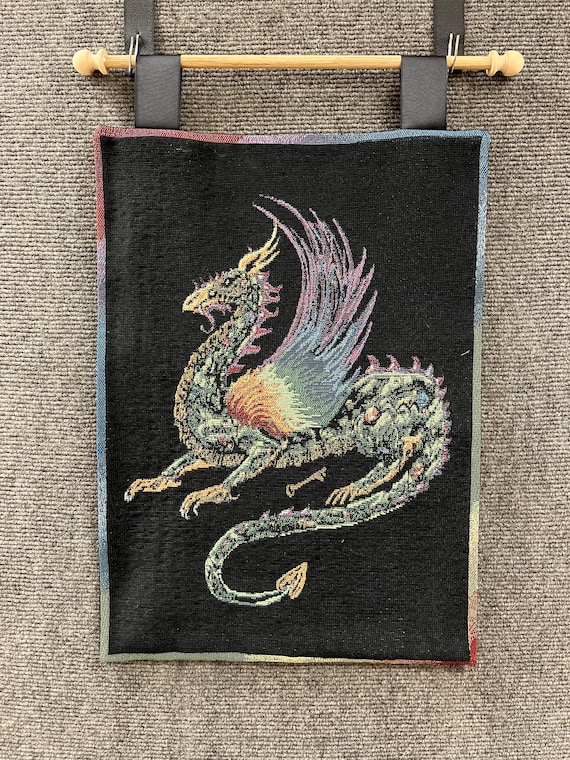 Medieval Dragon Tapestries Large Thai Dragon Tapestry Medieval