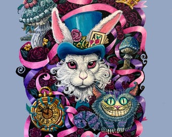 White Rabbit, inspired by Alice in Wonderland