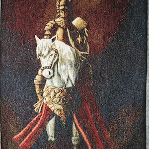 Tapiz de pared que cuelga, decoración de la pared del tapiz, tapiz de paladín 12 x 18
