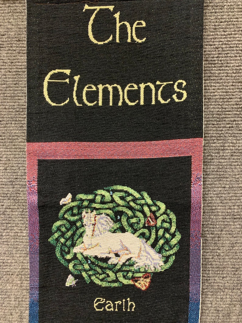 The Elements. A tapestry bell pull image 2