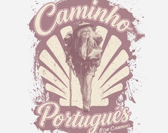 Wayfinder T-Shirt | Camino Portuguese Pilgrim Tee | Spiritual Traveller Gift | Camino de Santiago Shirt