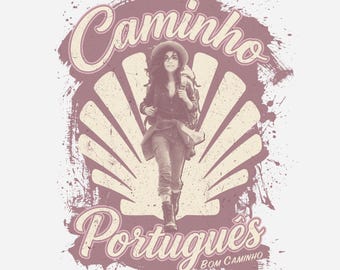 The Seeker T-Shirt | Camino Portuguese Pilgrim Tee | Spiritual Traveller Gift | Camino de Santiago Shirt