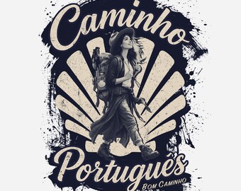 Soul Wanderer T-Shirt | Camino Portuguese Pilgrim Tee | Spiritual Traveller Gift | Camino de Santiago Shirt