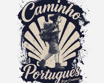 Young Explorer T-Shirt | Camino Portuguese Pilgrim Tee | Spiritual Traveller Gift | Camino de Santiago Shirt