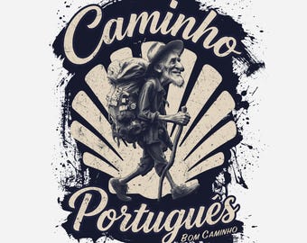 Old Soul T-Shirt | Camino Portuguese Pilgrim Tee | Spiritual Traveller Gift | Camino de Santiago Shirt