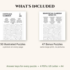 What is included: the illustrated book and the bonus puzzles