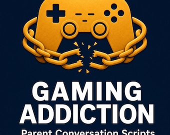 Gaming Addiction Parent Conversation Scripts | Screen Time Boundaries Guide | Teen Video Game Safety
