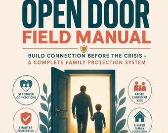 Parenting Workbook Printable | Family Safety Guide PDF | Teen Communication Scripts | Protection Manual | Digital Safety Rules for Kids