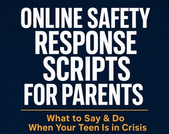 Sextortion Response Scripts for Parents | What to Say When Your Teen Is Being Blackmailed Online | Law Enforcement Written