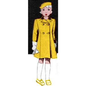 Plus Size (or any size) Vintage 1934 Skirt Jacket Coat Sewing Pattern - PDF - Pattern No 1561 Selma 1930s 30s Retro Instant Download