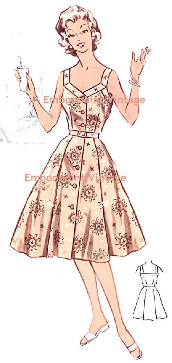 Plus Size Vintage Dress Patterns