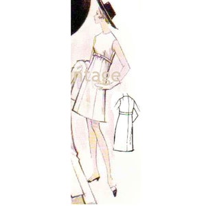 Plus Size (or any size) Vintage 1969 Women's Dress Pattern - PDF - Pattern No 155 Sondra