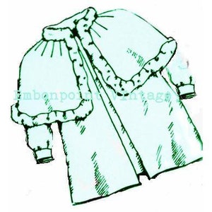 Plus Size Pattern (or any size) Vintage 1934 Baby Coat - PDF - Pattern No 118 Therese 1930s 30s Patterns Instant Download