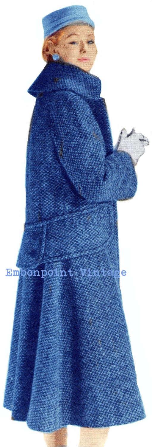 Vintage Sewing Patterns Plus Size or any size 1956 Peplum Etsy