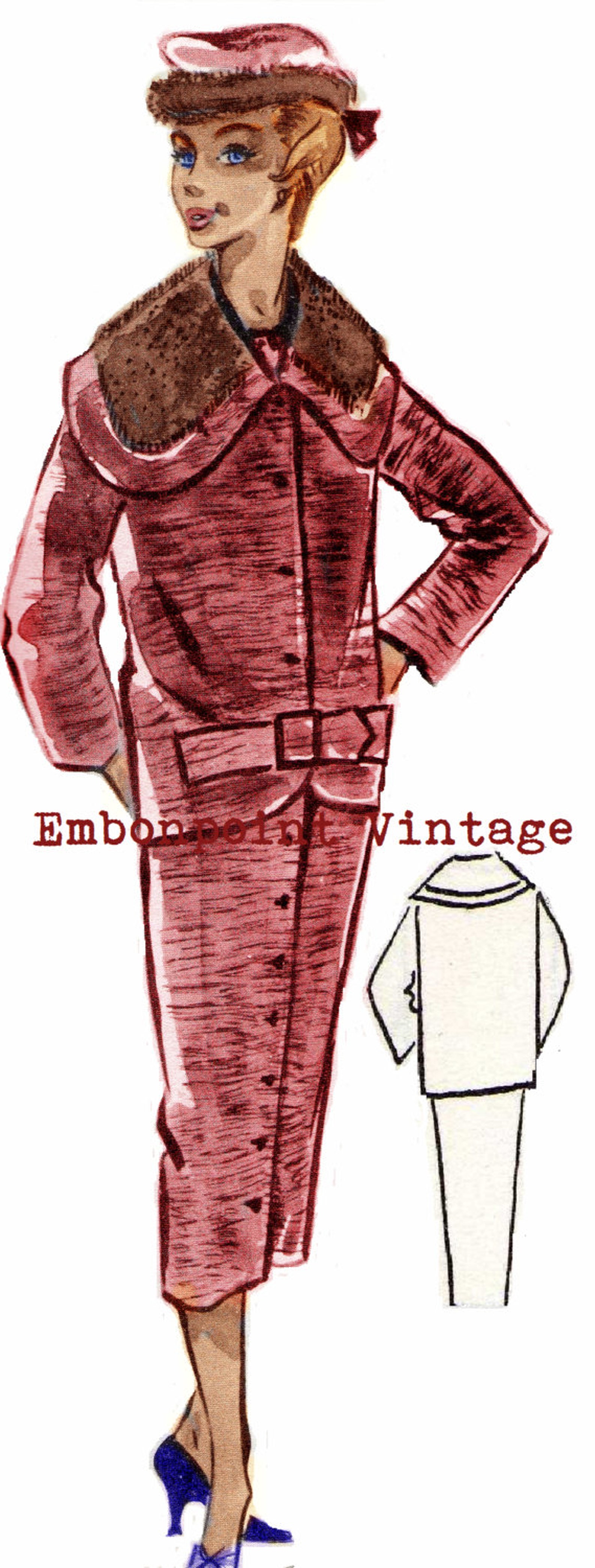 Vintage Sewing Patterns Plus Size or Any Size 1956 Wiggle Etsy