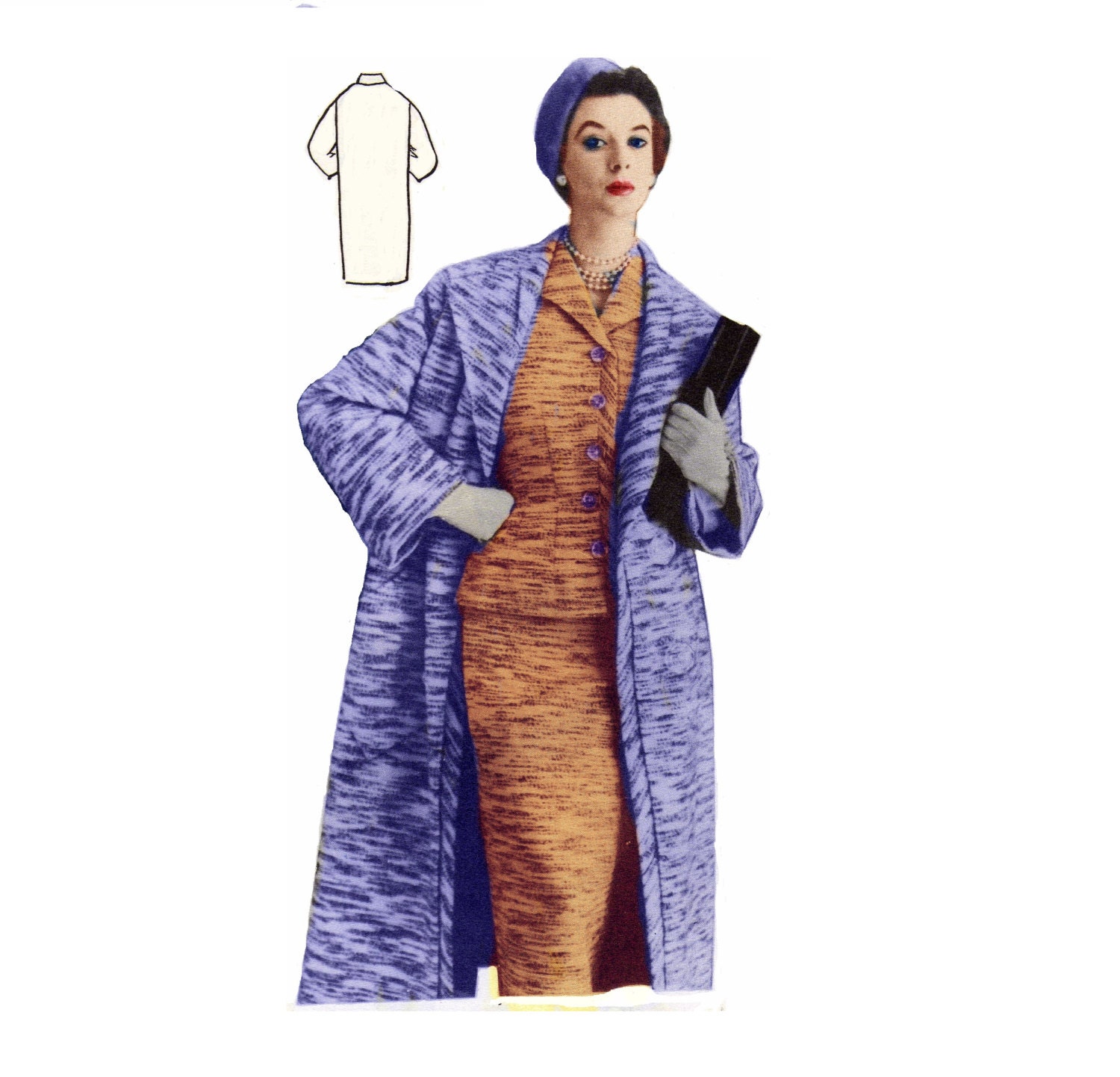 Vintage Sewing Patterns Plus Size or Any Size 1956 Suit - Etsy