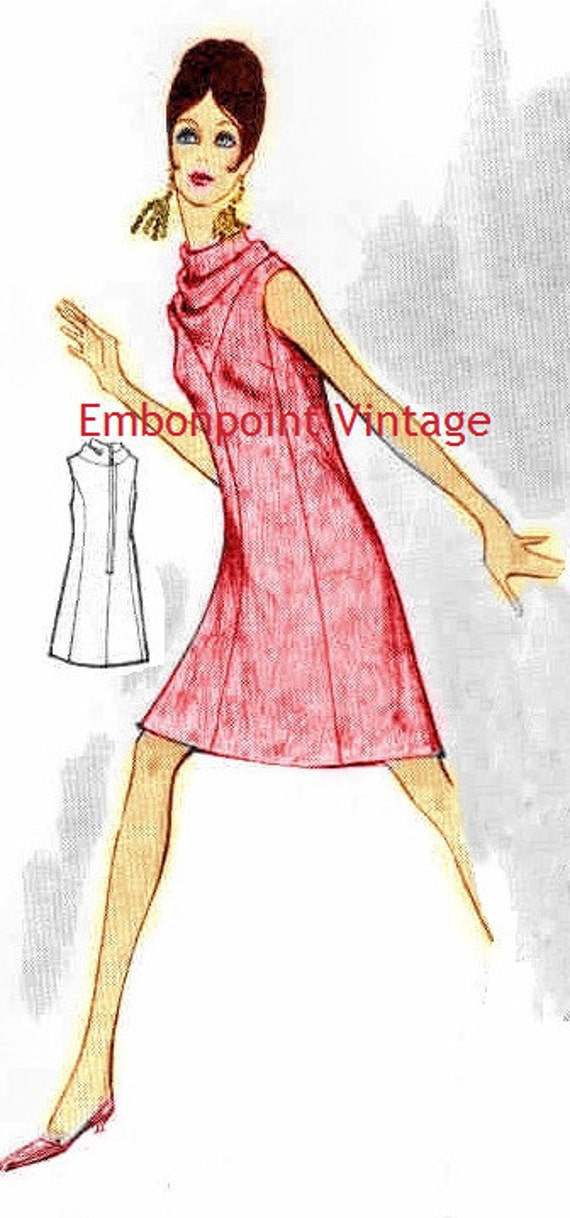 1969 cocktail sales dress