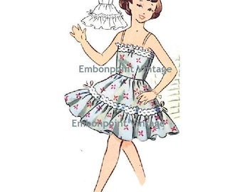 Plus Size (or any size) Vintage 1950s Petticoat Pattern - PDF - Pattern No 210 Sara