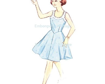 Plus Size (or any size) Vintage 1950s Petticoat Pattern - PDF - Pattern No 205 Marjorie