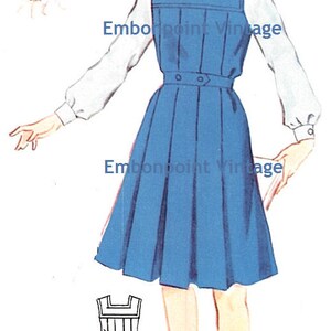 Plus Size (or any size) Vintage 1950s Dress Pattern - PDF - Pattern No 175: Lynne image 3